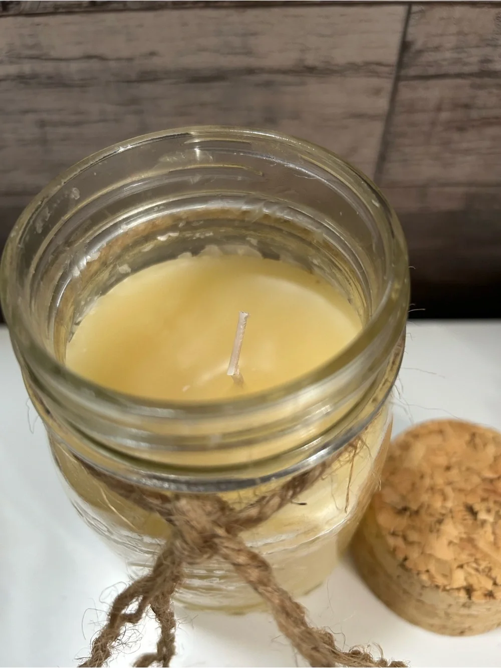 Handcrafted Mason Jar Candle